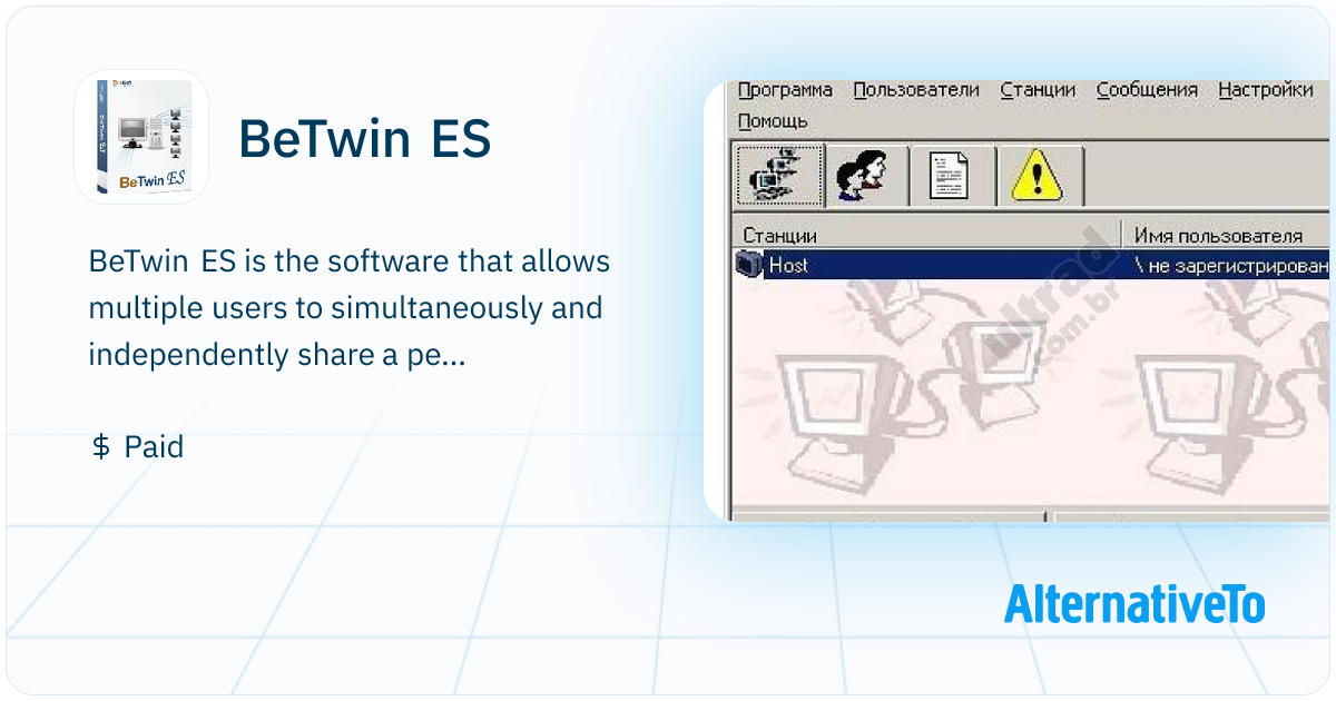 BeTwin ES: The software that allows multiple | AlternativeTo