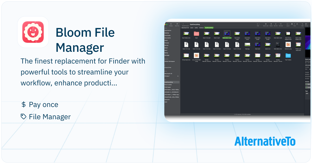 Bloom File Manager: The finest replacement for Finder with powerful ...