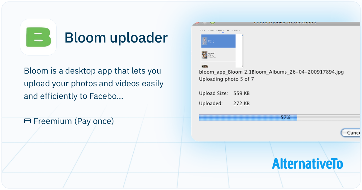 Bloom uploader: Bloom is a desktop app that lets you upload your photos ...
