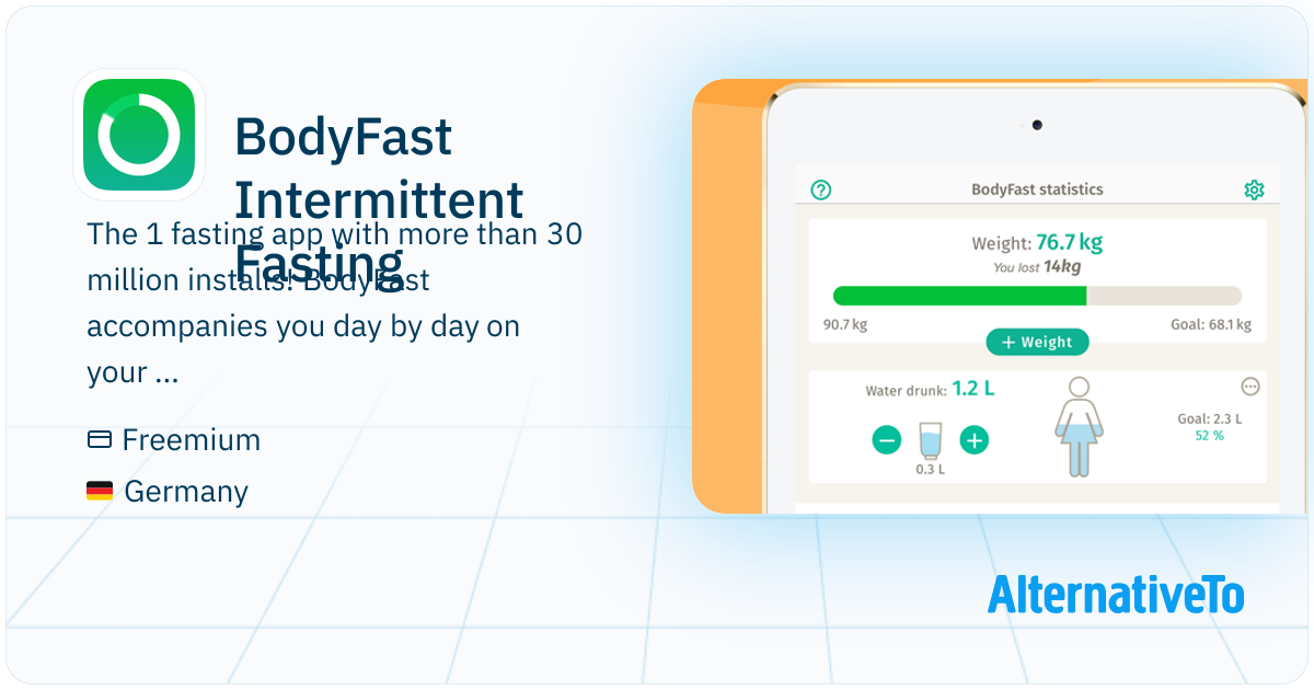 BodyFast Intermittent Fasting: Weight Loss, 16:8 Diet Tracker ...