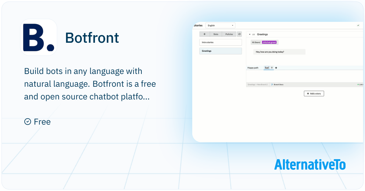 Botfront: Open-source chatbot platform for building bots with natural ...
