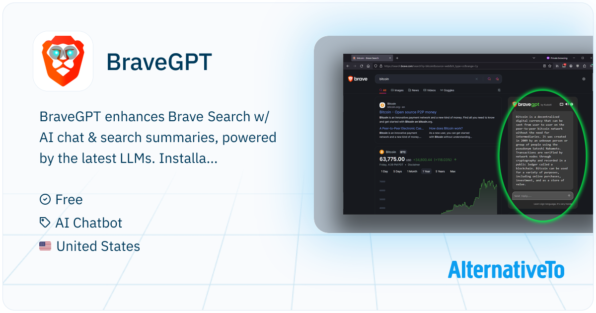BraveGPT: AI chat & search summaries in Brave Search, powered by the ...
