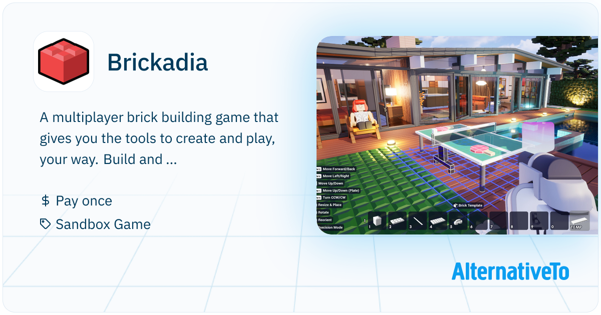 Brickadia: A multiplayer brick building game that gives you | AlternativeTo