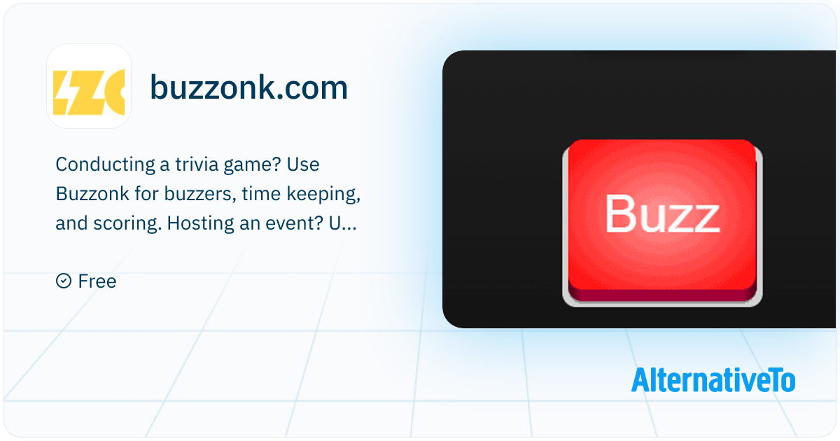 buzzonk.com: Buzzonk is a simple – yet sophisticated – web based buzzer ...