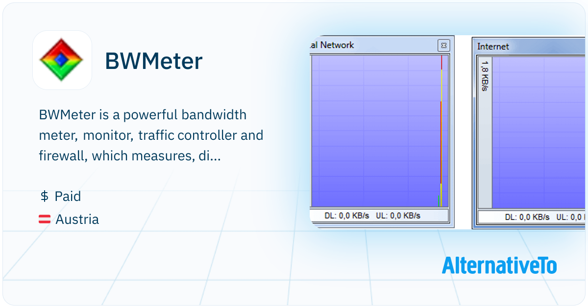 Bandwidrh Ruler BWMeter: Powerful bandwidth meter, monitor | AlternativeTo