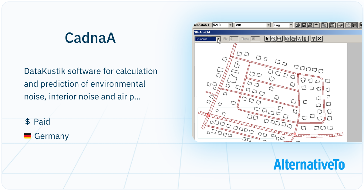 Cadnaa Simulation Example CadnaA: (Computer Aided Noise Abatement) is the leading software for ...