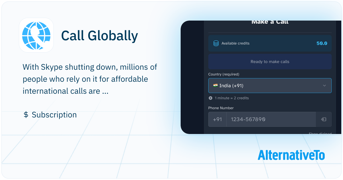Call Globally: Make international calls directly from your web browser ...
