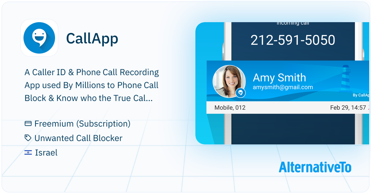 CallApp: Free Caller ID and Call Blocker app that allows mobile users ...