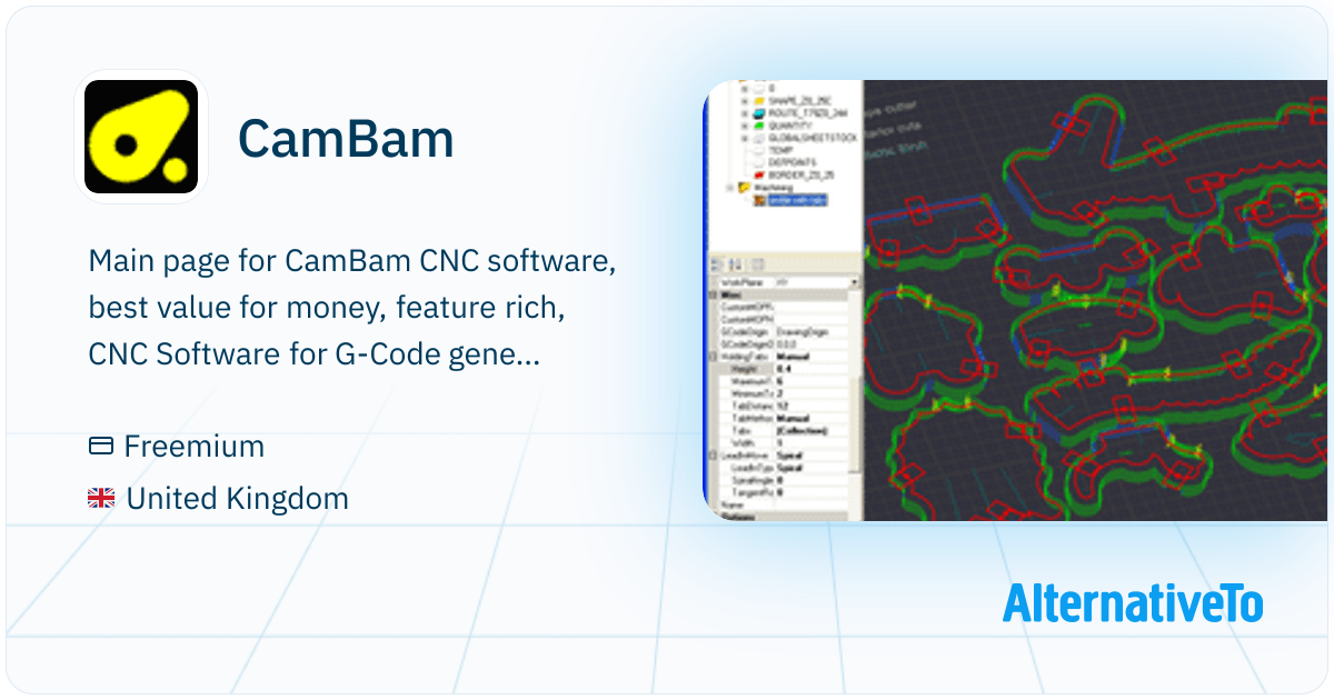 CamBam: Application to create CAM files (gcode) from CAD source files ...