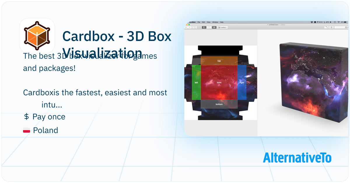 Visualize Box Cardbox - 3D Box Visualization: Cardbox is the fastest, easiest and ...