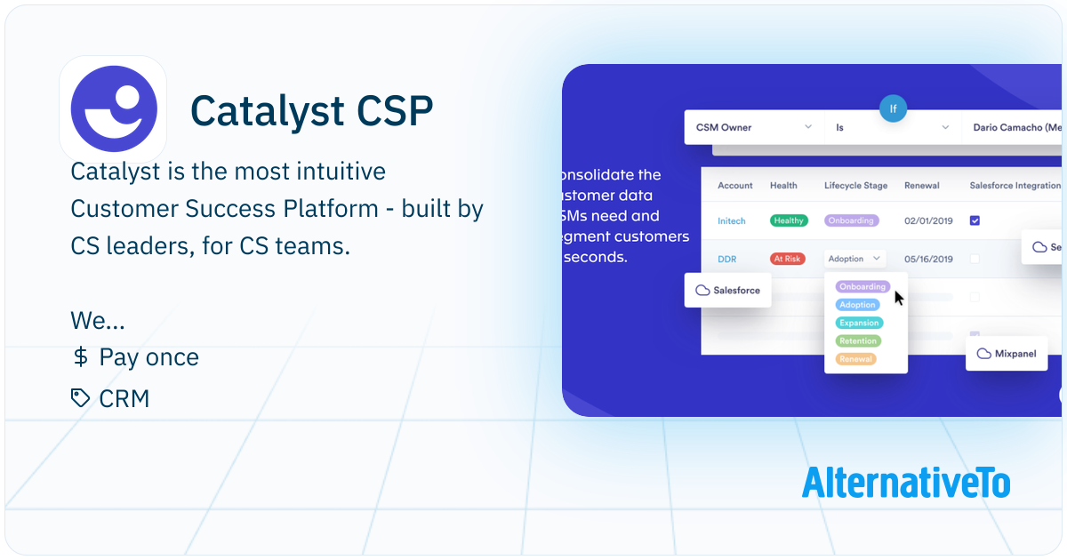 Catalyst CSP: Catalyst is the most intuitive Customer Success Platform ...