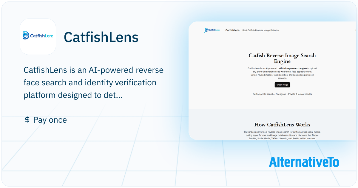 CatfishLens: AI-powered reverse face search tool that detects fake ...