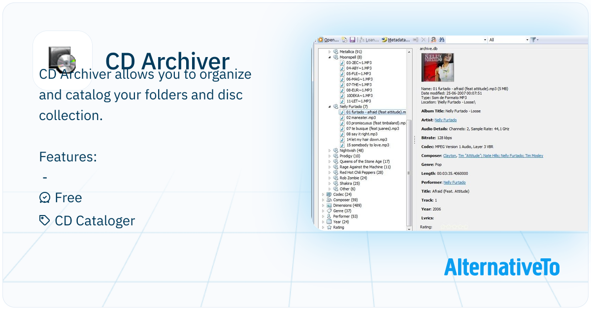 CD Archiver: Allows you to organize and catalog | AlternativeTo