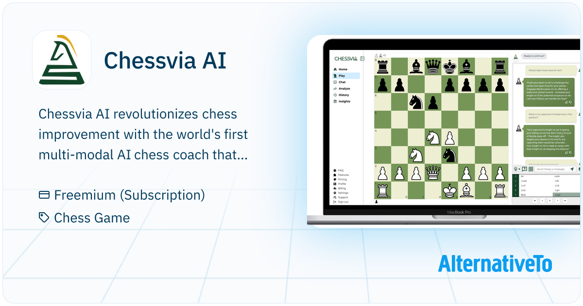 Chessvia AI: Offers a revolutionary chess experience with Chessy, your ...