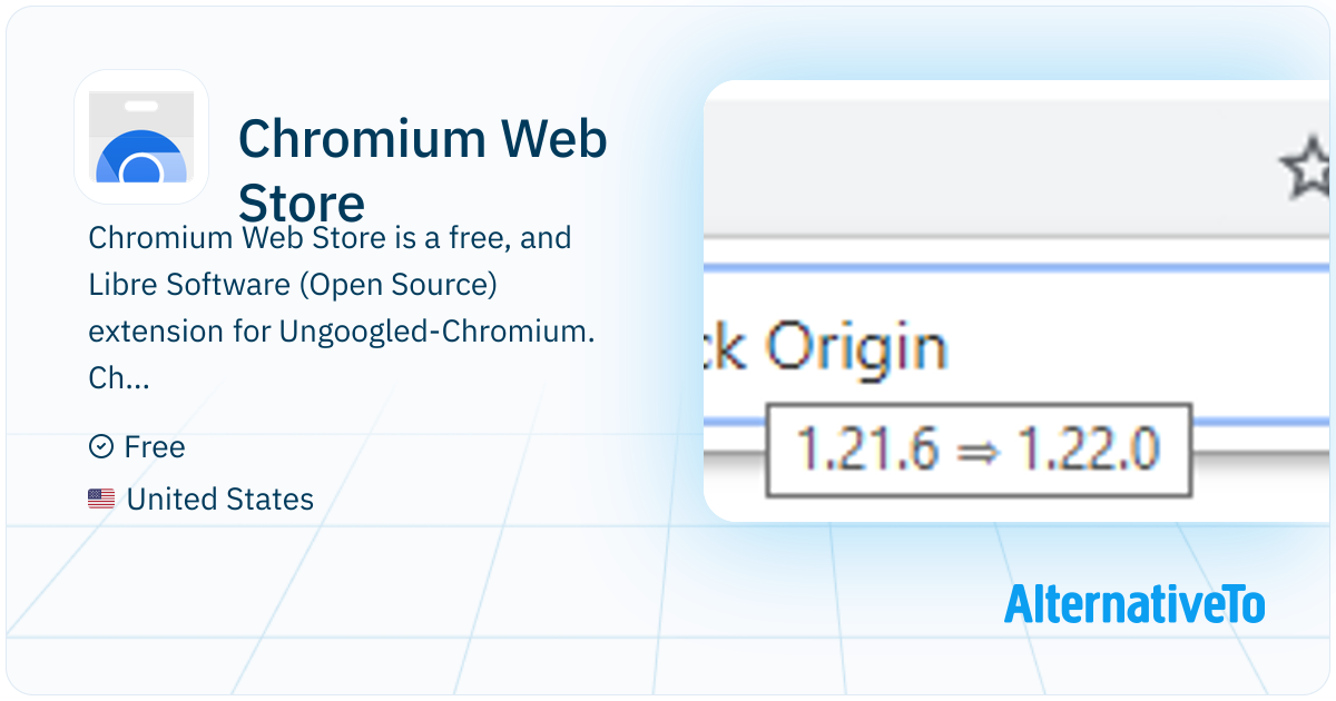 Chromium Web Store: Alternative to https://alternativeto.net/software ...