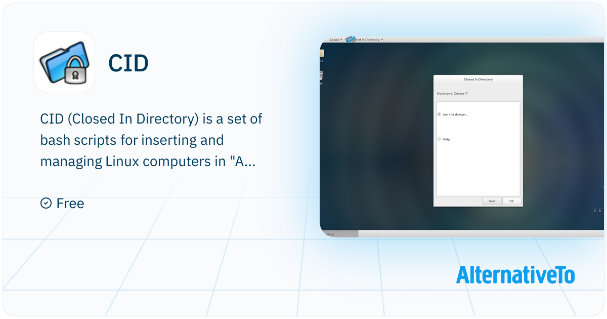CID: Bash scripts to insert and manage a Linux computer in an AD domain ...