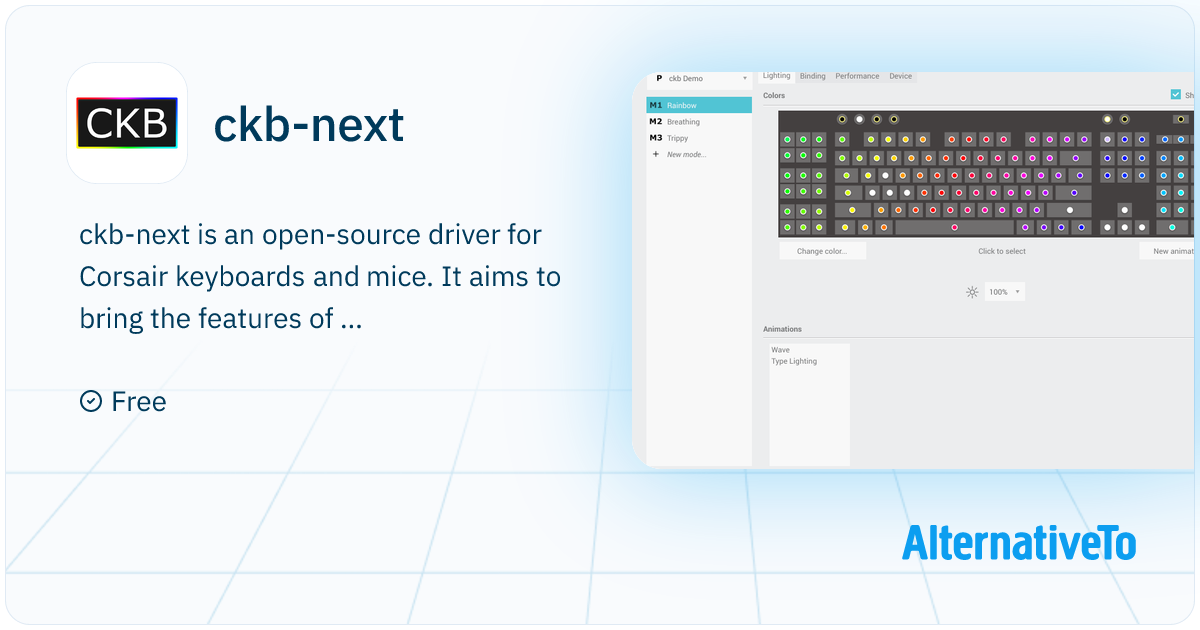 ckb-next: Open-source driver for Corsair keyboards and mice ...