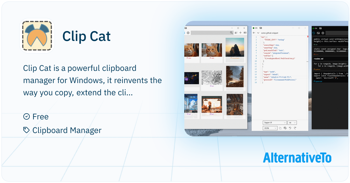 Clip Cat: Powerful clipboard manager for Windows, it reinvents the way ...