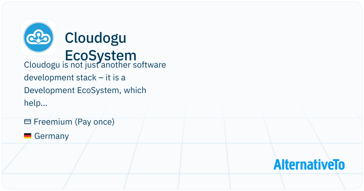Cloudogu EcoSystem: The Cloudogu EcoSystem is an extendable virtual IT ...