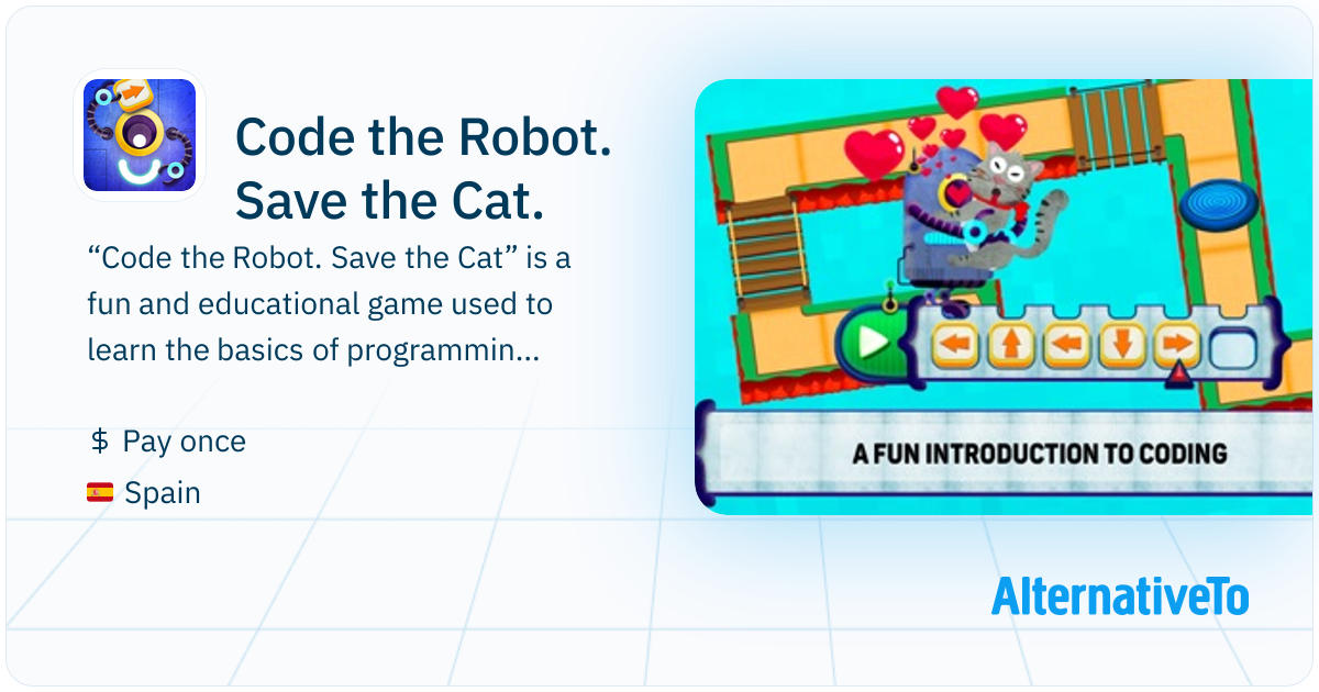 Code the Robot. Save the Cat.: Fun and educational game for kids to ...