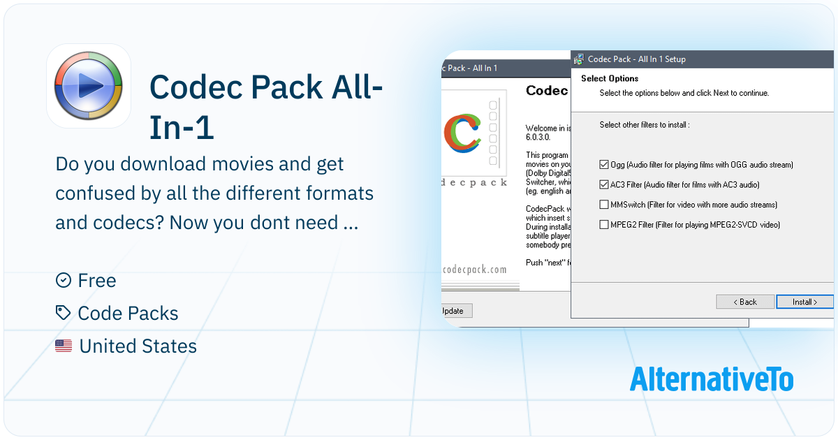Codec Pack All-In-1: Do you download movies and get confused by all ...