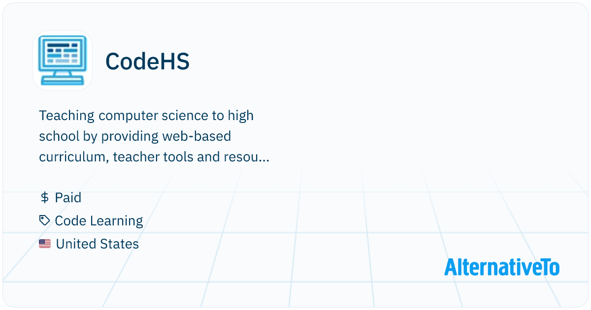 CodeHS: Teaching computer science to high school by providing web-based ...