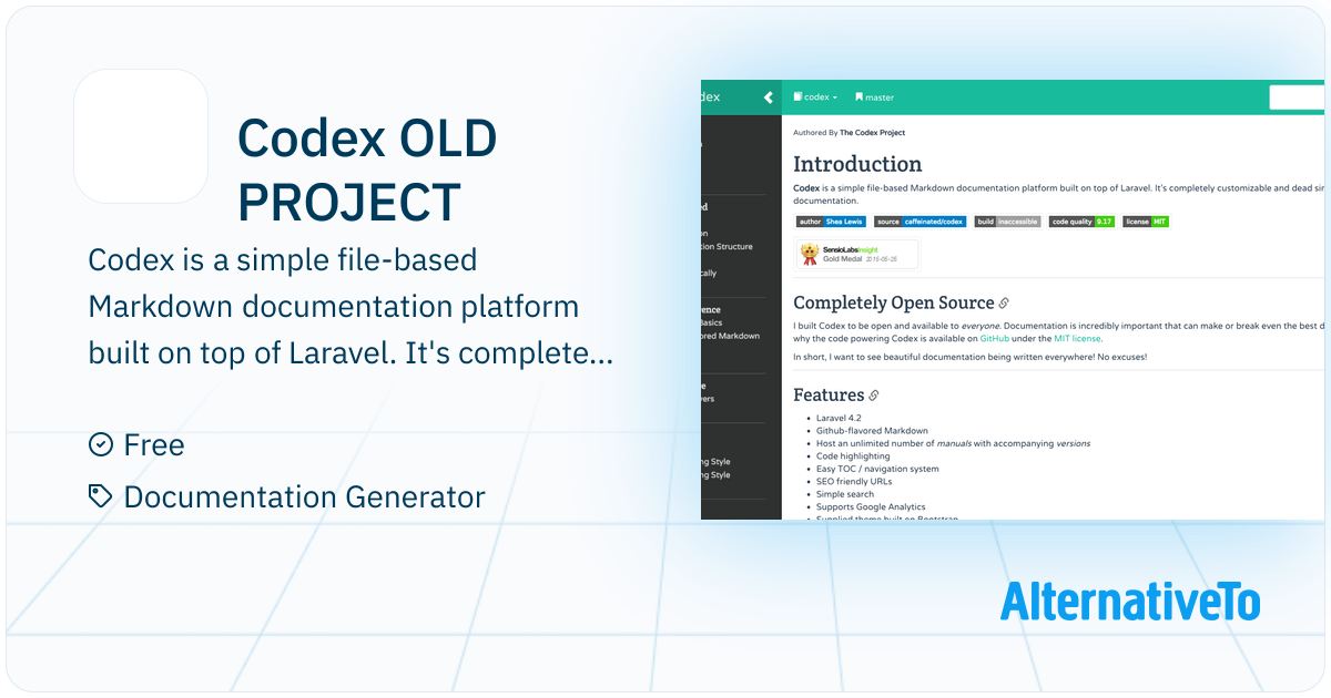 Codex: Simple file-based Markdown | AlternativeTo
