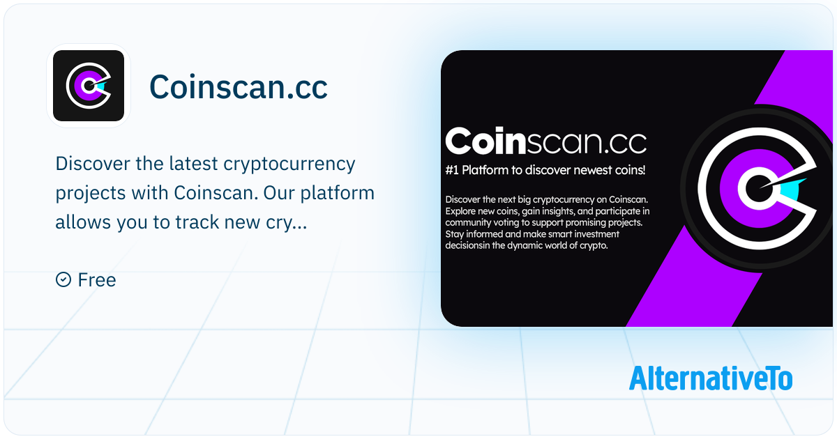 Coinscan.cc: Discover the next big cryptocurrency on Coinscan ...