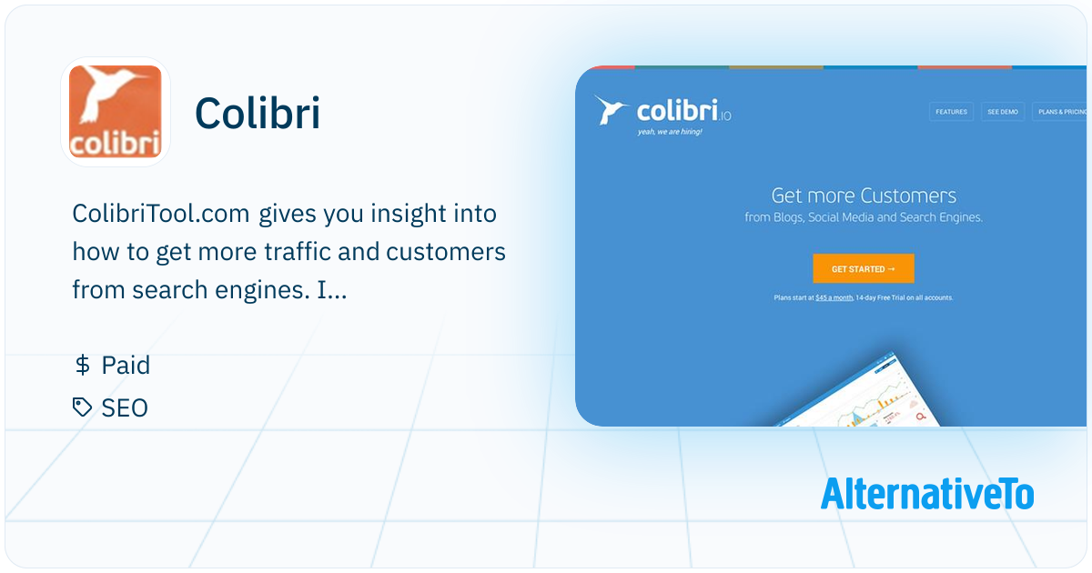 Colibri Tool Colibri: Tool | AlternativeTo