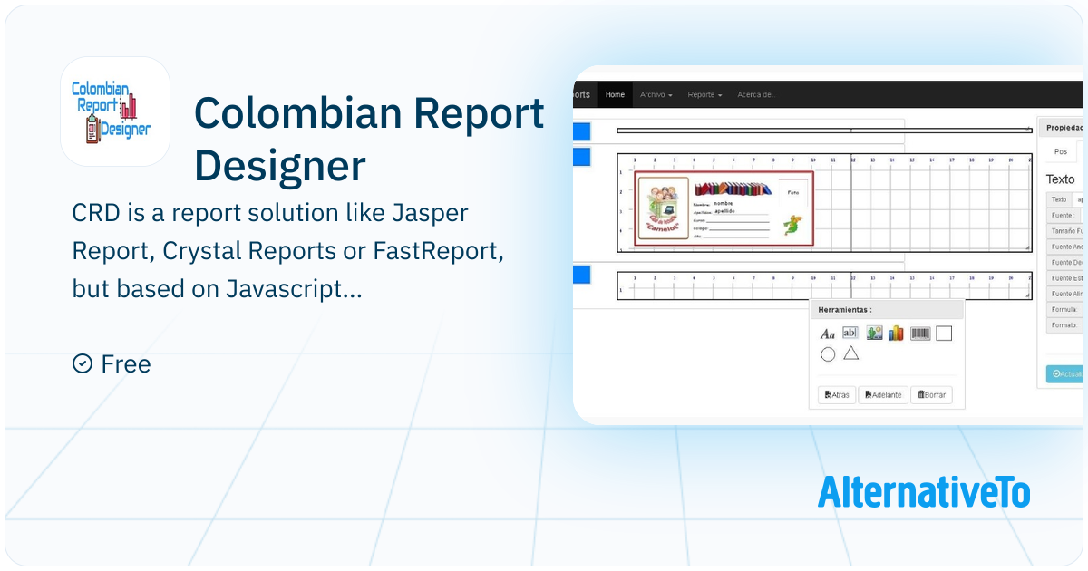 Colombian Report Designer: (CRD) is a report solution like Jasper ...