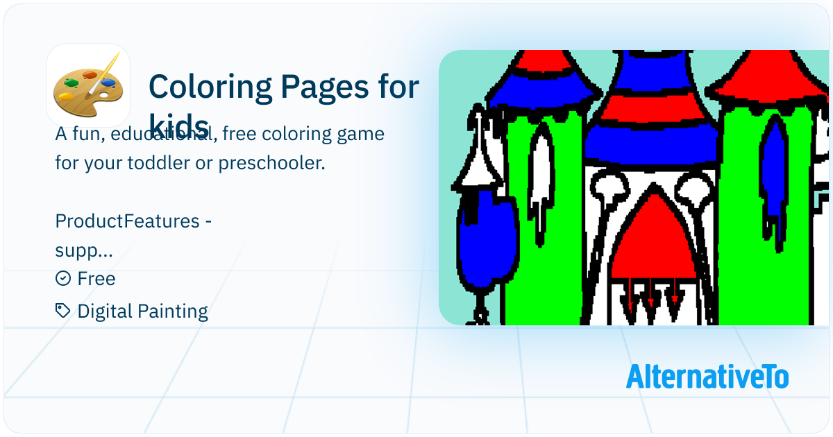 Coloring Pages for kids: A fun, educational, free coloring game for ...