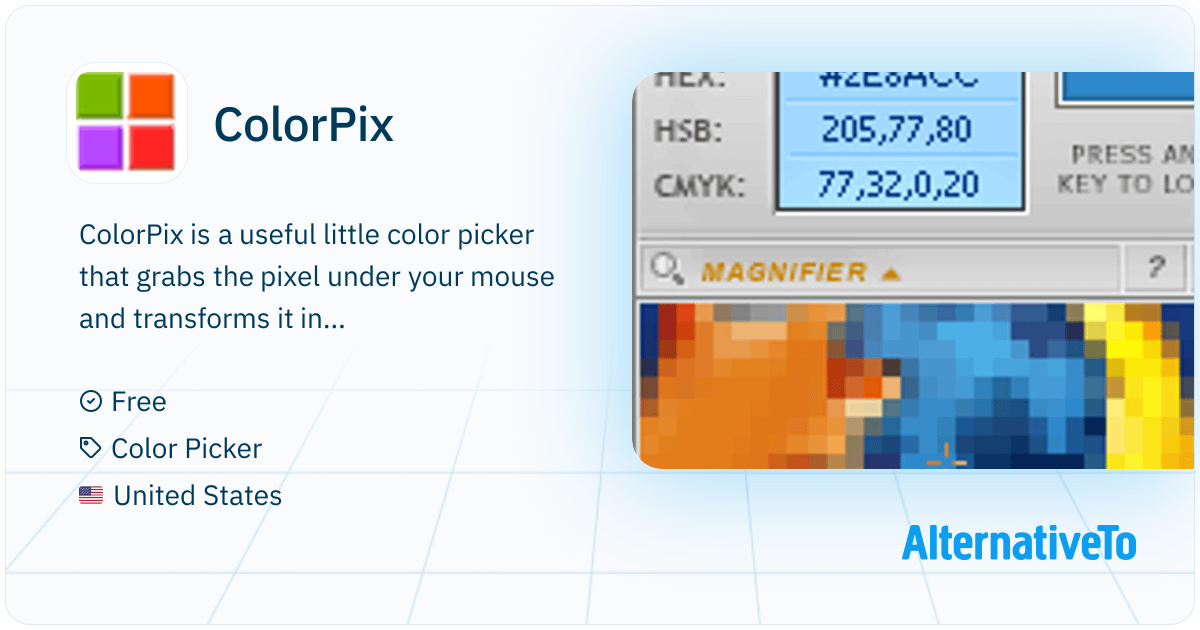 ColorPix: Color picker | AlternativeTo