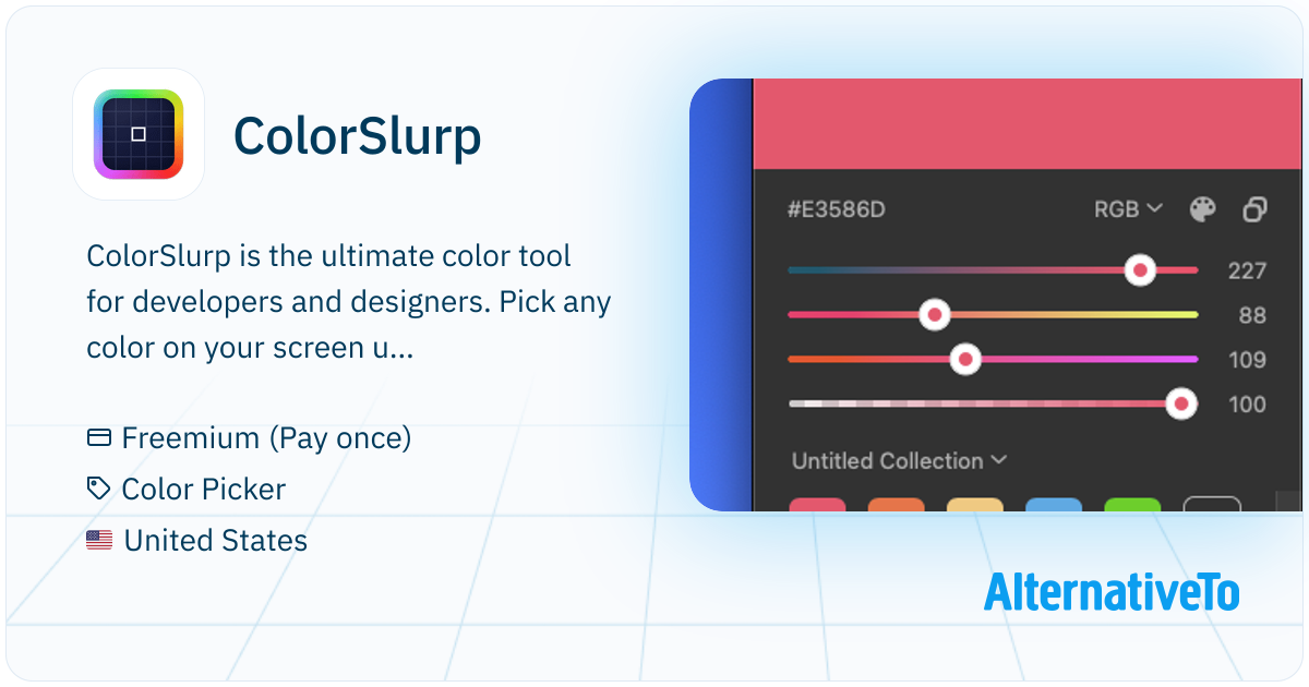 ColorSlurp: Pick, edit, save, and copy colors. The best color picker in ...