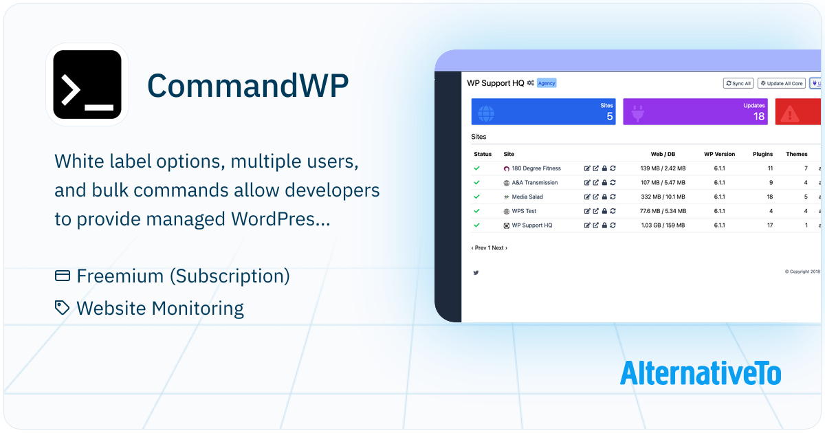 CommandWP: Built for developers to keep their WordPress sites updated ...