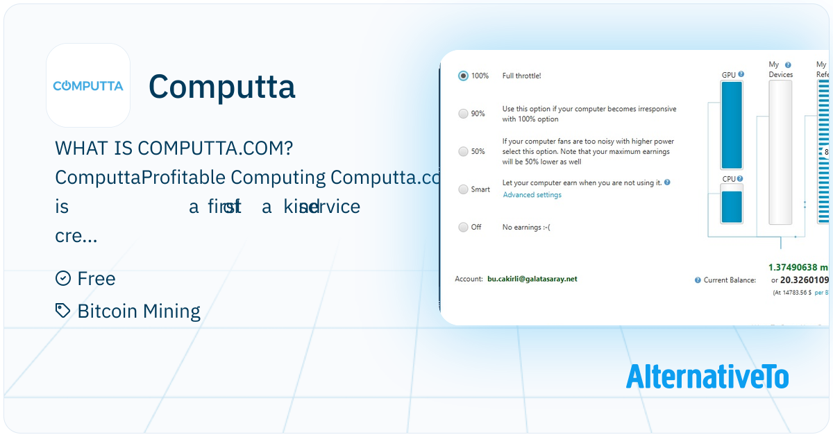 Computha Computta: Com is a first of a kind service created by cryptocurrency ...