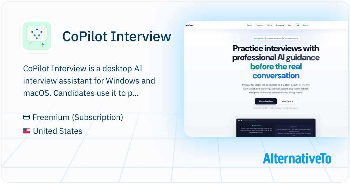 CoPilot Interview: Real-time AI answers during live job interviews on ...