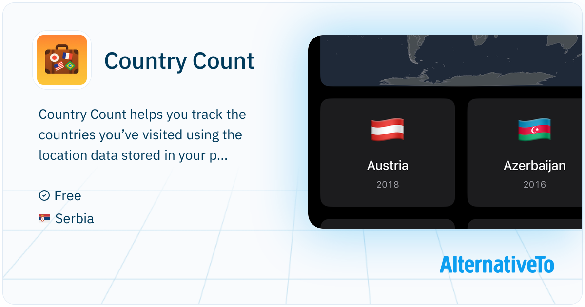 Country Count: One-tap iOS app that rebuilds your travel history from ...