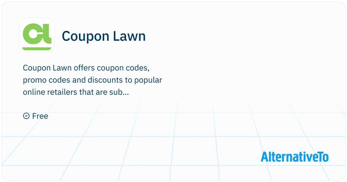 Coupon Lawn: Offers coupon codes, promo codes and | AlternativeTo