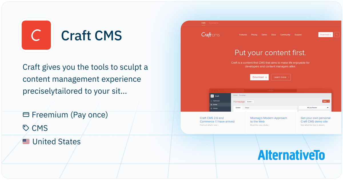Craft CMS: Content management system built on Yii PHP Framework ...