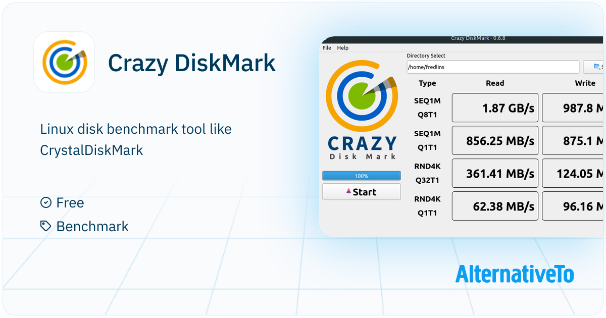 Crazy DiskMark: Linux disk benchmark tool like CrystalDiskMark ...