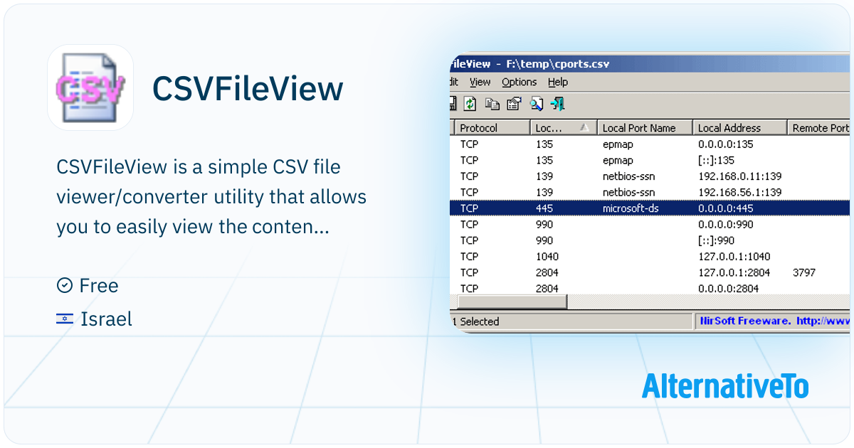CSVFileView: Simple CSV file viewer/converter utility that allows you ...