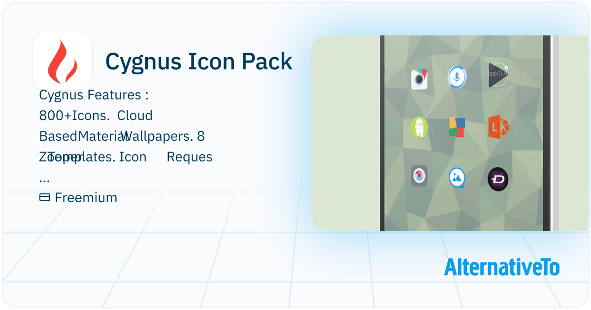 Cygnus Icon Pack: The Icons are made with fine detail to give it a ...