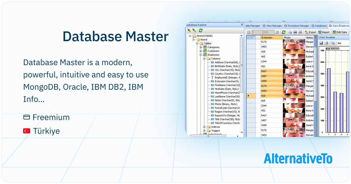 Database Master: Modern, powerful, intuitive | AlternativeTo