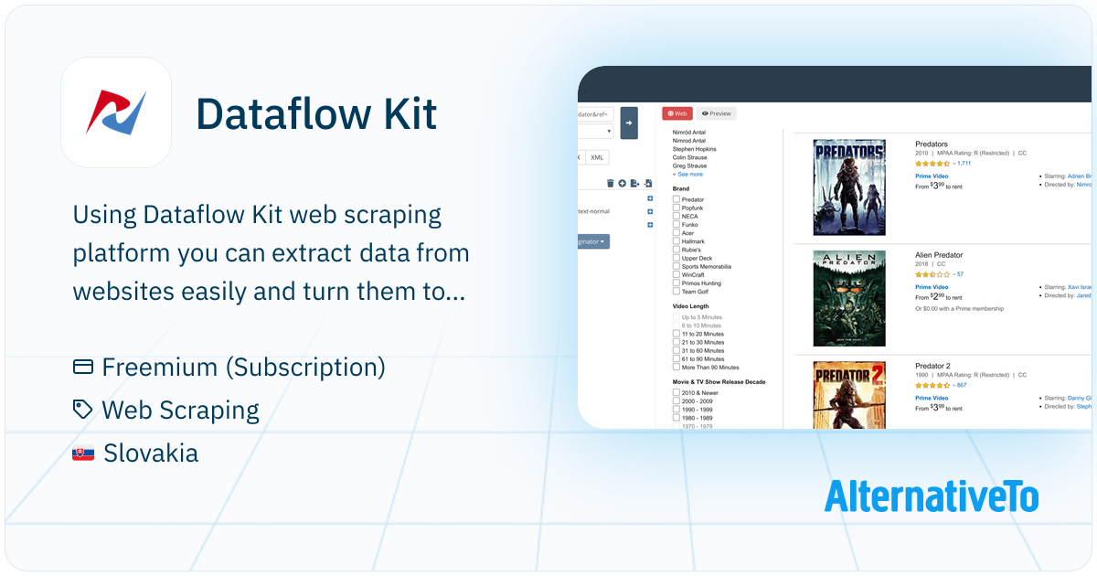 Dataflow Kit: Extract information from web sites with a visual point ...