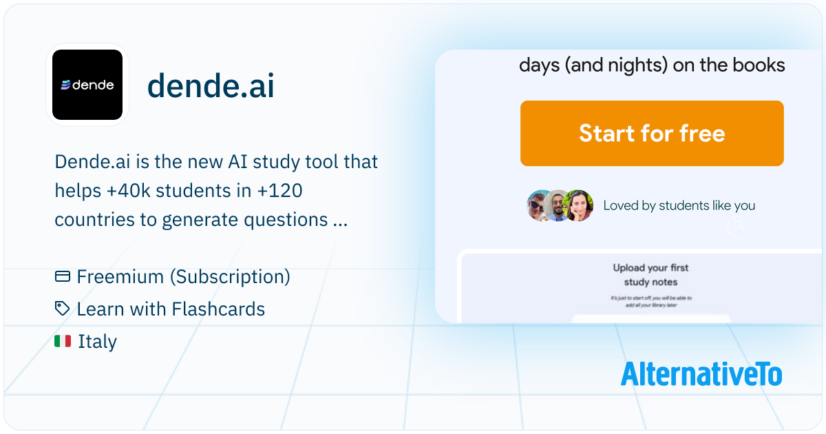 dende.ai: Transform your study notes into an adaptive quizzes and ...