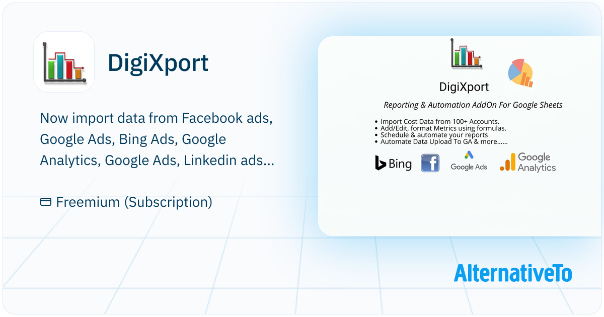 DigiXport: Google Sheet add-on to import ads data from Facebook ads ...