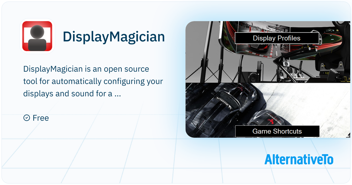 Magic Display App DisplayMagician: Open source tool for automatically configuring your ...