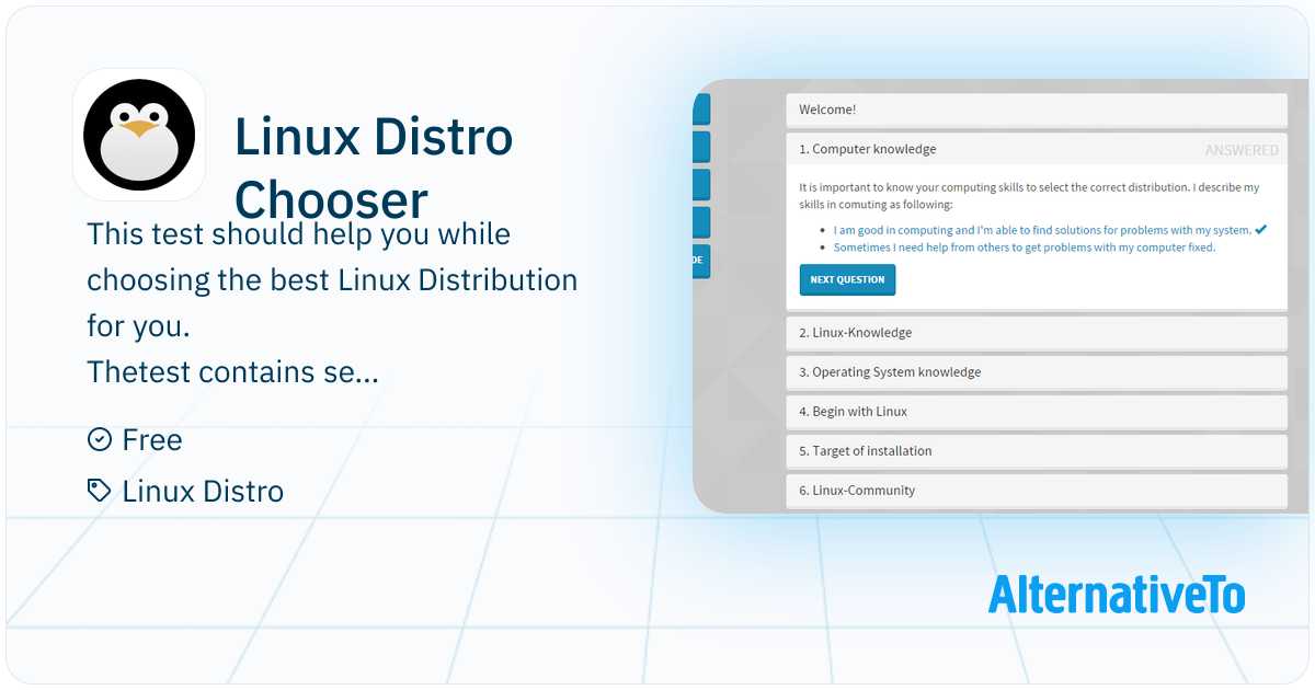 Linux Distro Chooser: This test should help you while choosing the best ...