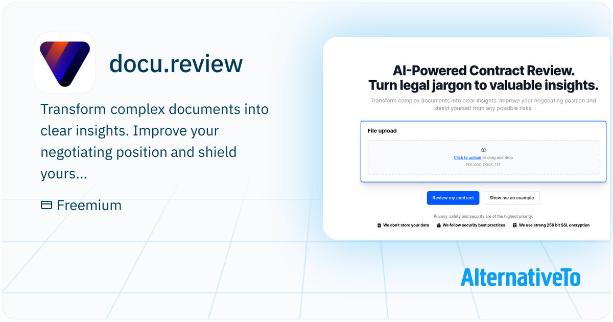 docu.review: AI-powered contract review. Turn legal jargon to valuable ...