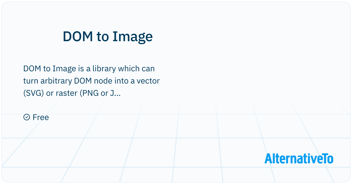 DOM to Image: JavaScript library to generate an image from a DOM node ...